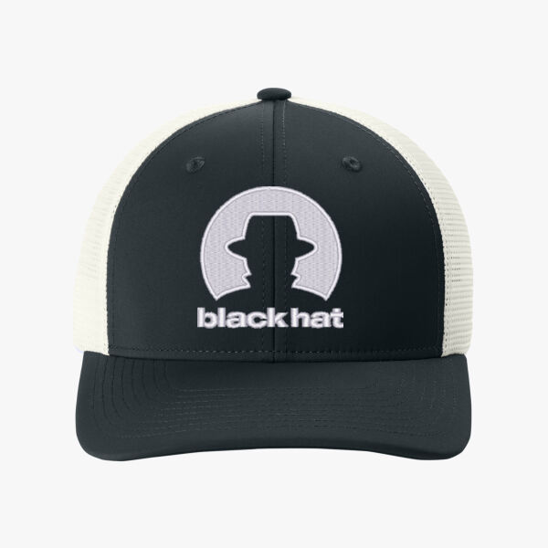 Black/White Trucker Cap Thumbnail